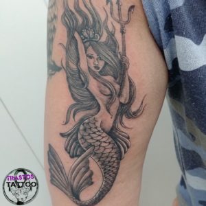 Tatuaje Sirena