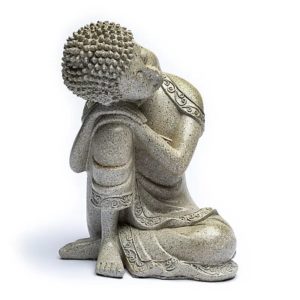Figura Buda Pacífico Gris